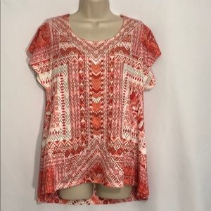 🔴 NWOT!  Ladies Style & Co cut-out blouse Size M